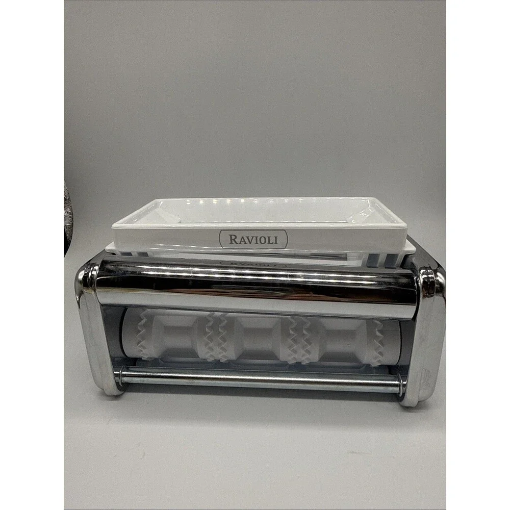 Marcato Ravioli Attachment for Atlas 150 Pasta Machine Silver